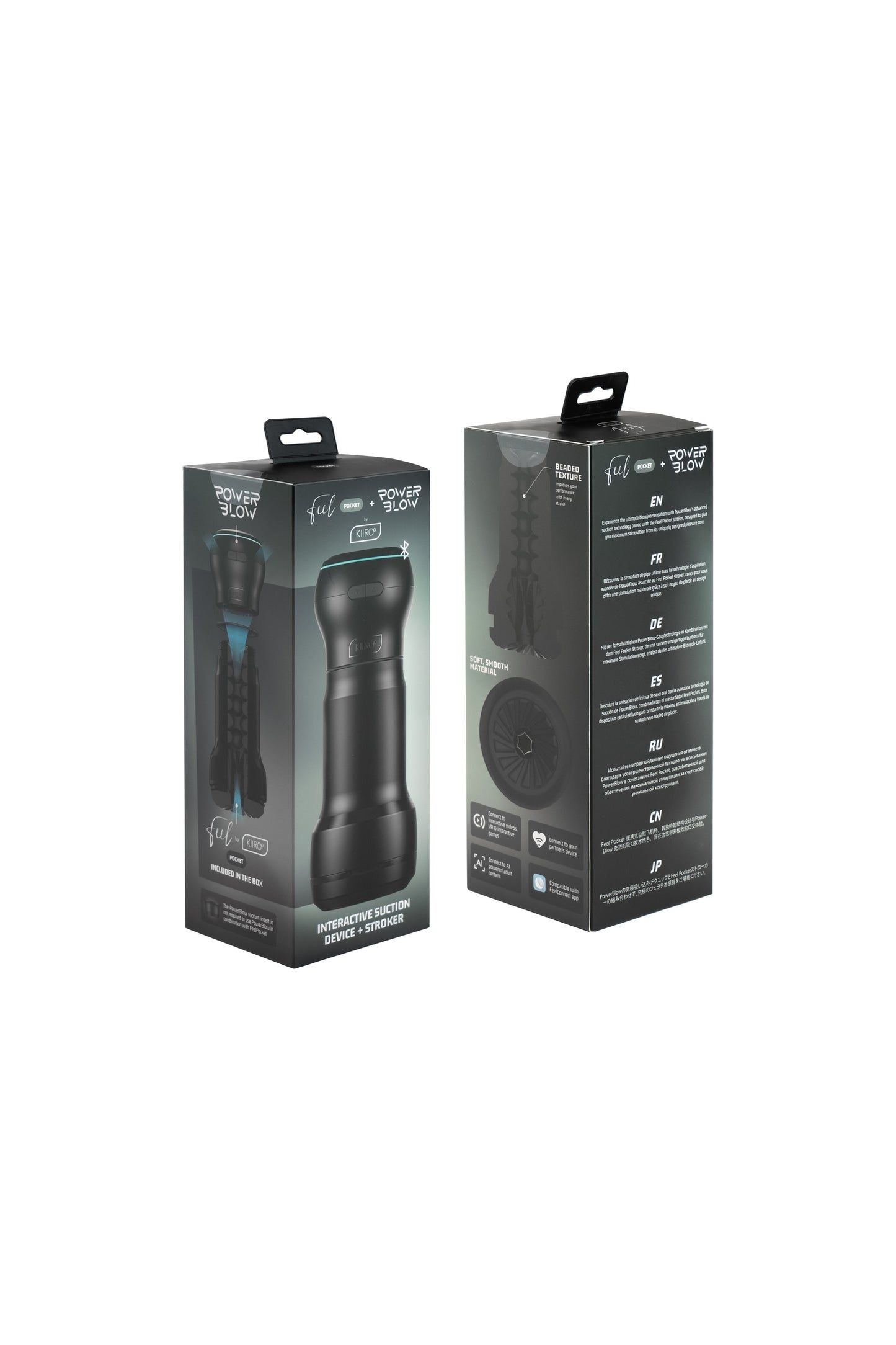Feel by Kiiroo Pocket BCBS + PowerBlow combo