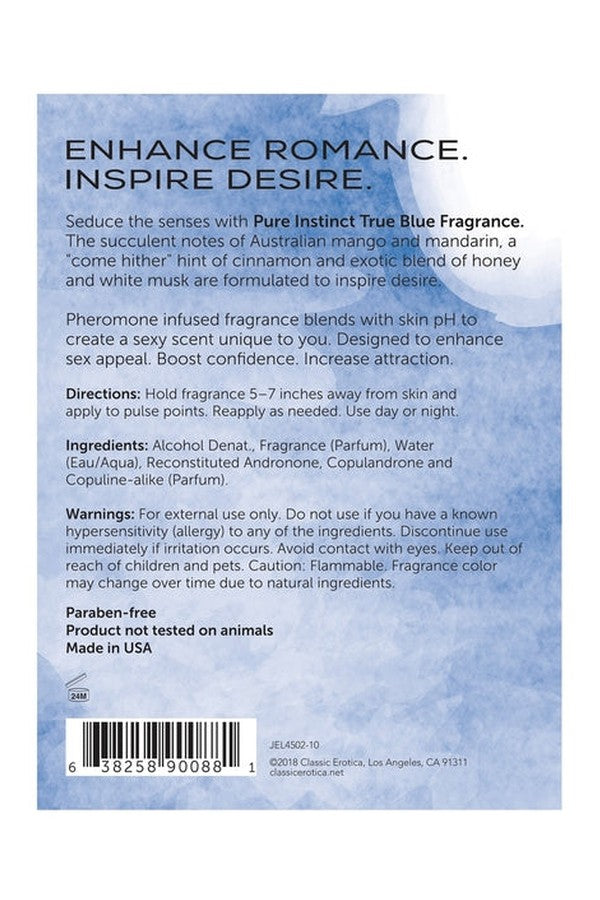 True Blue Pheromone Infused Fragrance .74oz | 22 mL