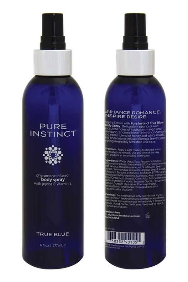 True Blue Pheromone Body Spray 6oz | 177mL