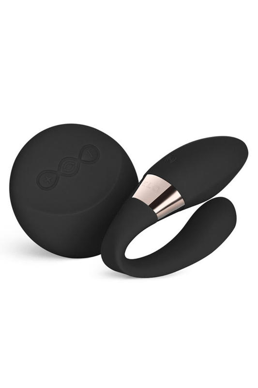 TIANI DUO Vibrating Couples Massager, Black - Free Shipping