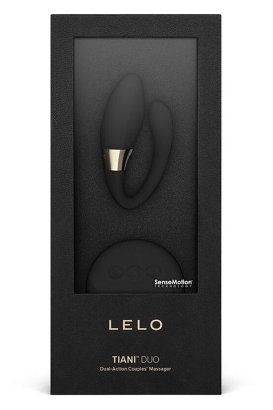 TIANI DUO Vibrating Couples Massager, Black - Free Shipping
