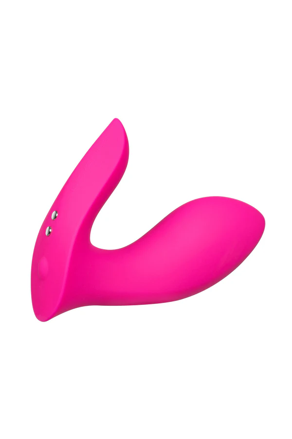 FLEXER BLUETOOTH INSERTABLE DUAL PANTY VIBRATOR - PINK