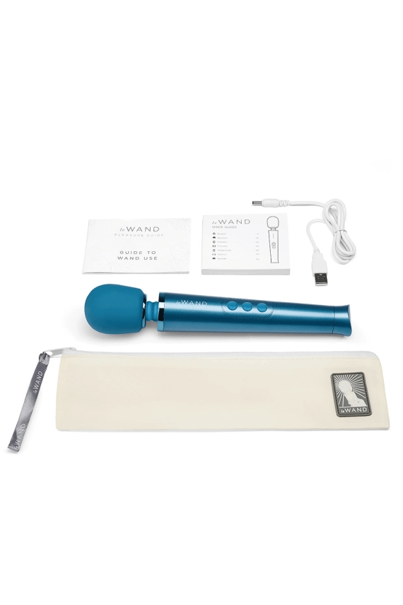 Petite Rechargeable Massager - Blue
