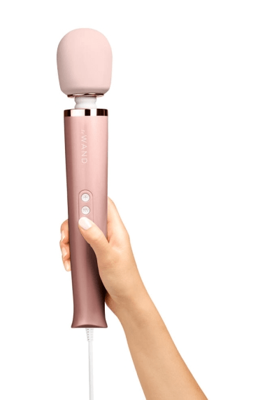 Plug-In Vibrating Massager - Rose Gold