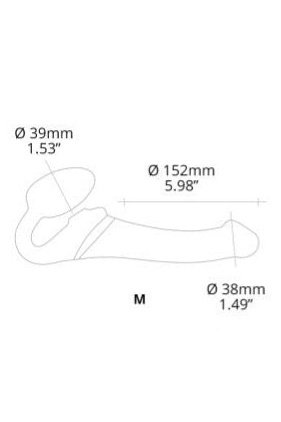 MULTI ORGASM BENDABLE STRAP-ON - Free Shipping