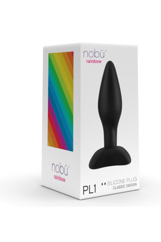 PL1 SILICONE PLUG - BLACK - Free Shipping