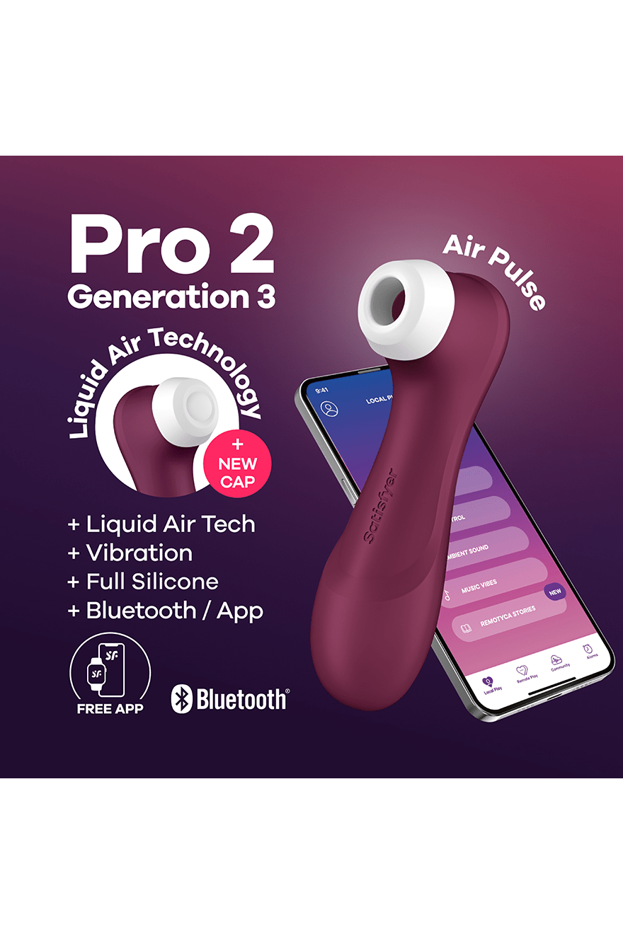 Pro 2 Generation 3 Connect App - Wine Red - Free Shipping