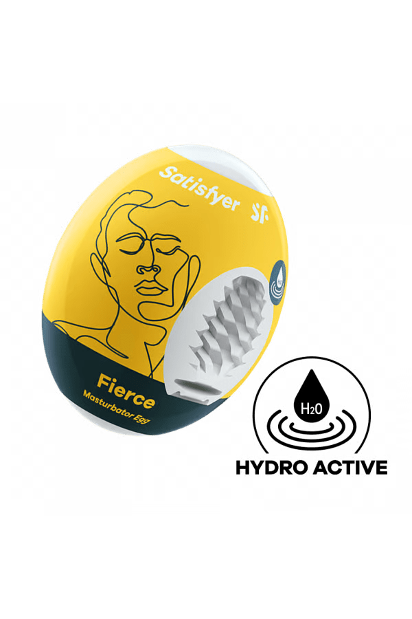 Masturbator Egg Single (Fierce) Yellow - Free Shipping