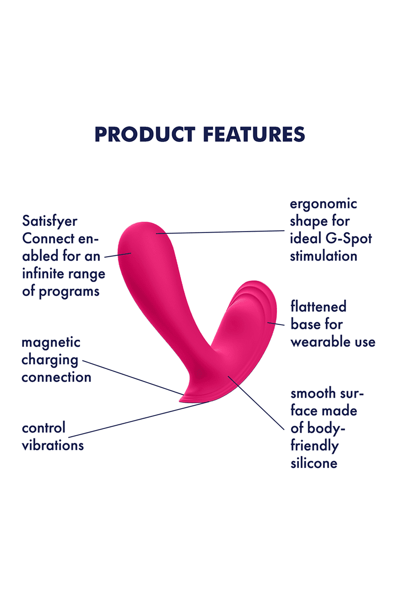 Satisfyer Top Secret Pink - Free Shipping
