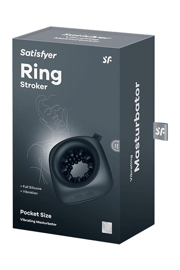 Ring Stroker - Black - Free Shipping