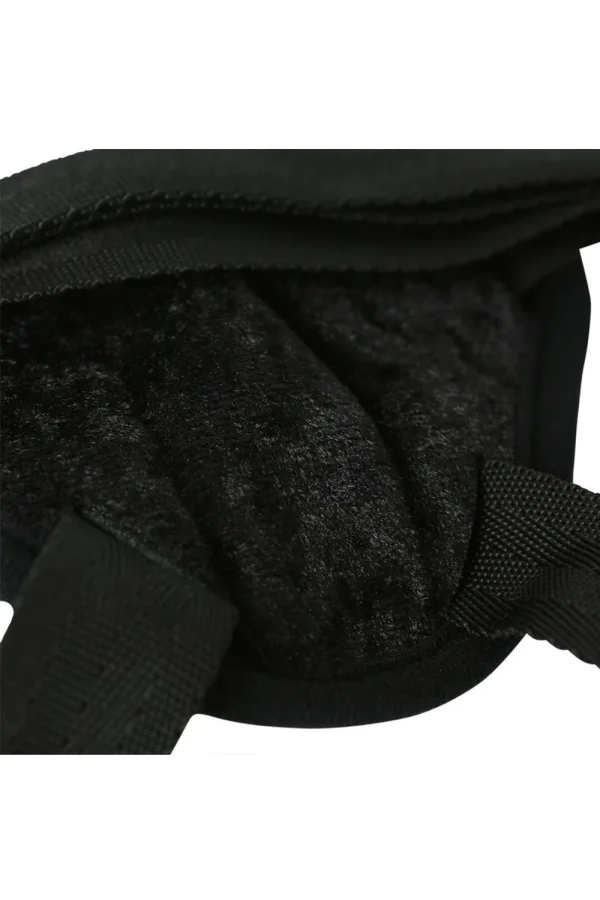 Vibrating Velvet Strap On