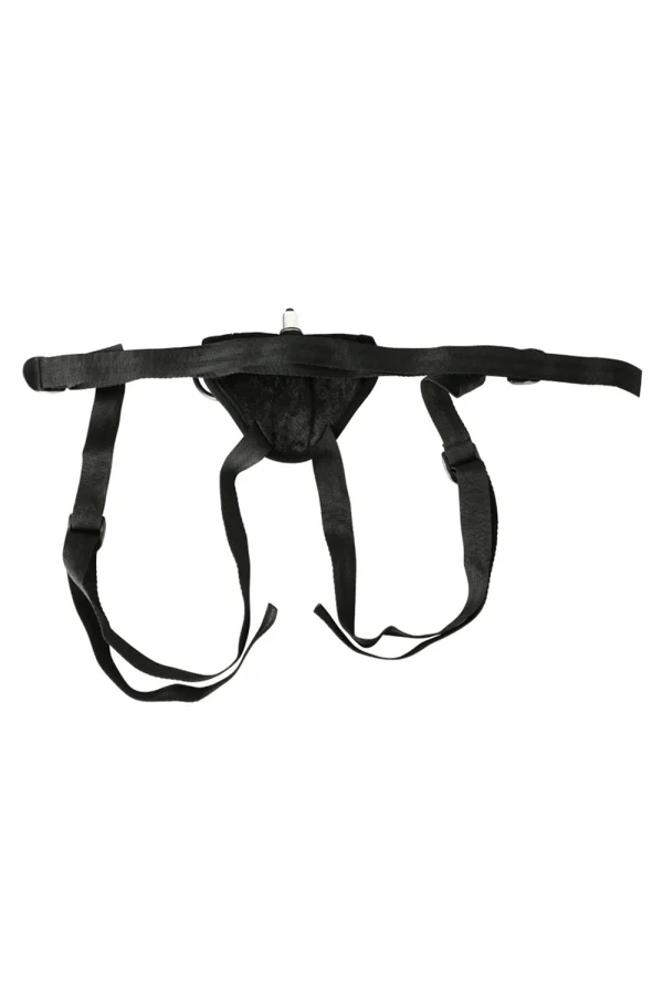 Vibrating Velvet Strap On