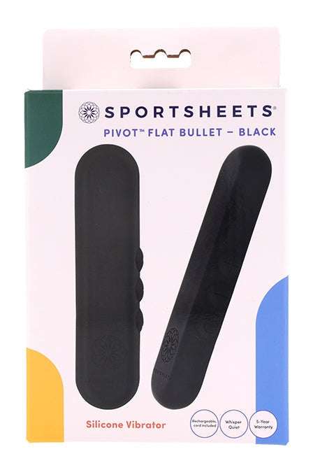 Pivot Flat Bullet – Black - Free Shipping