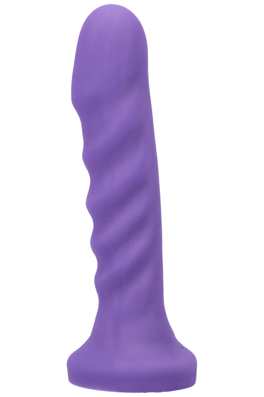 Tantus Silicone Echo Silicone Vibrator Midnight Purple Free Shipping