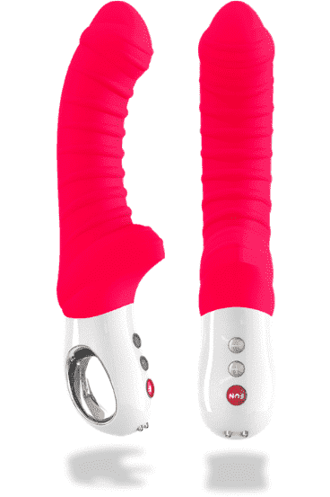 Fun Factory G5 Tiger Rechargeable G-Spot Vibrator Red freeshipping - ToysZone.ca