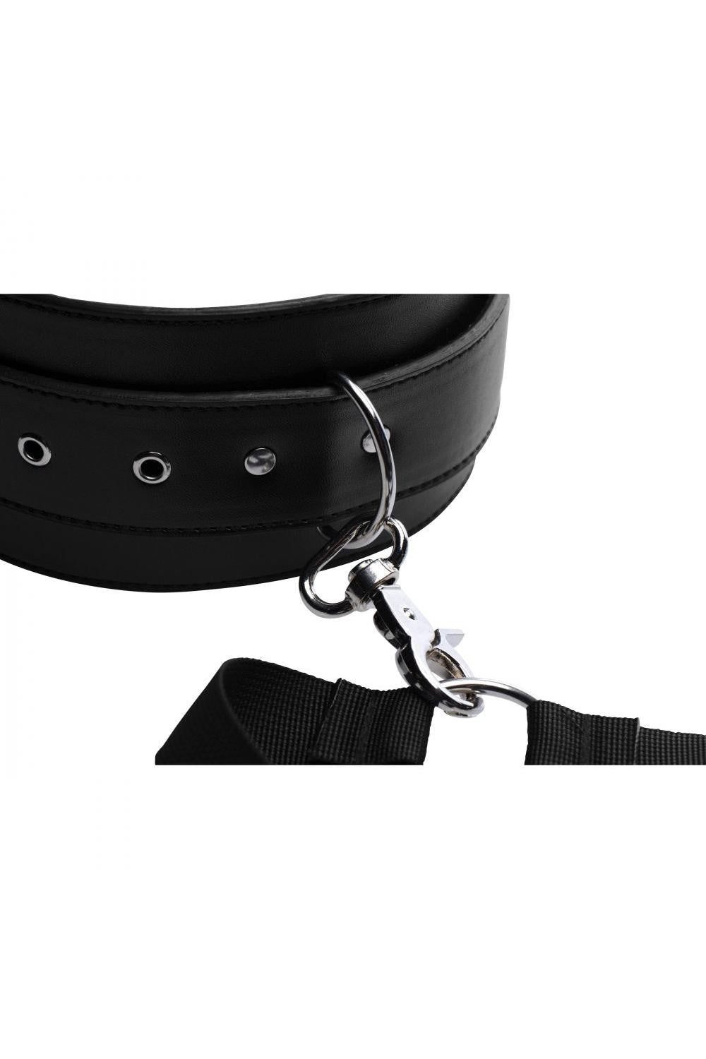 Acquire Easy Access Thigh Harness with Wrist Cuffs freeshipping - ToysZone.ca
