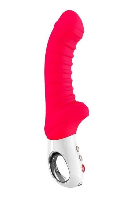 Fun Factory G5 Tiger Rechargeable G-Spot Vibrator Red freeshipping - ToysZone.ca