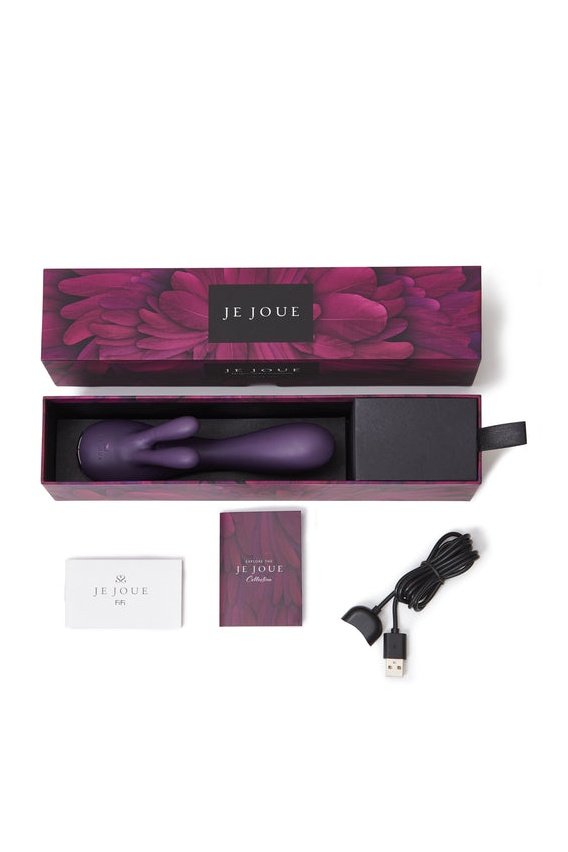 FiFi G-Spot Rabbit Vibrator Purple Free Shipping