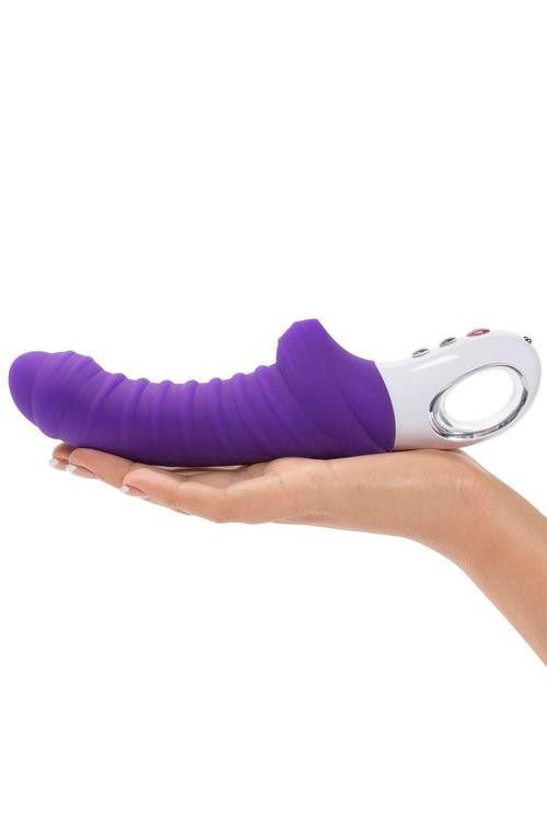 Fun Factory G5 Tiger Rechargeable G-Spot Vibrator Violet freeshipping - ToysZone.ca