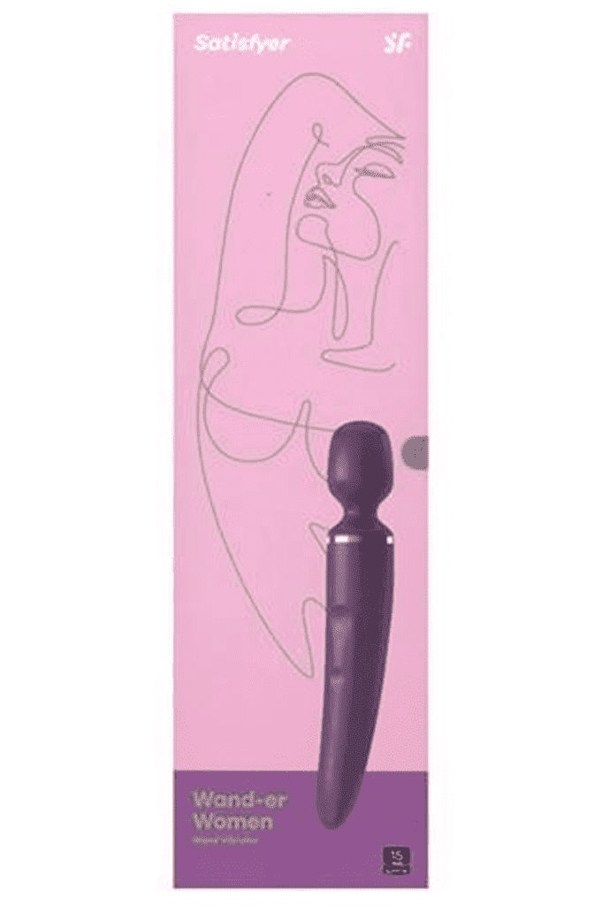 SATISFYER WAND-ER WOMEN (PURPLE/GOLD) free shipping - ToysZone.ca