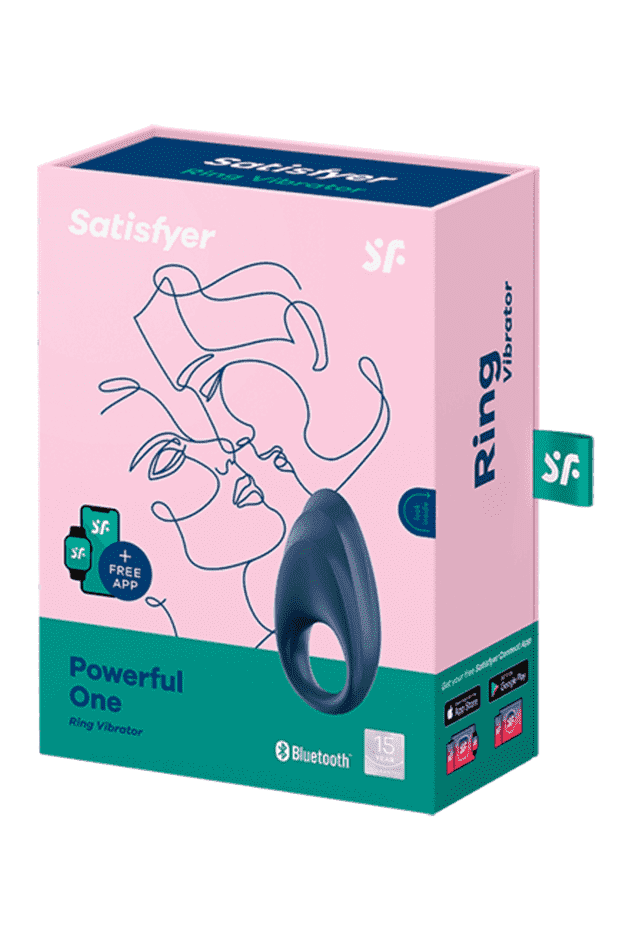 SATISFYER POWERFUL ONE - BLUE free shipping - ToysZone.ca