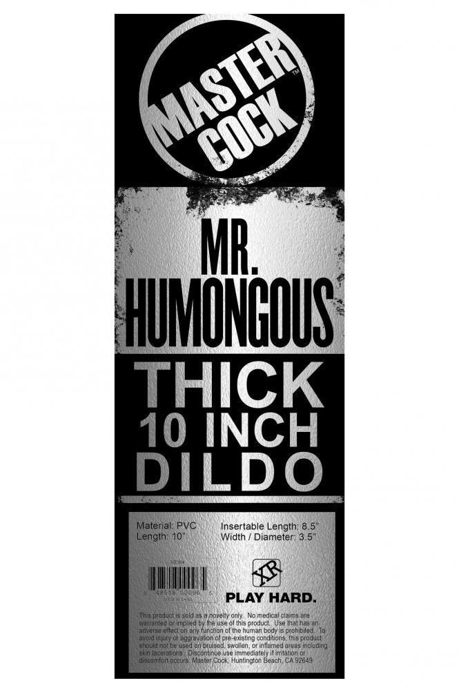 Mr. Humongous Thick 10 Inch Dildo Free Shipping