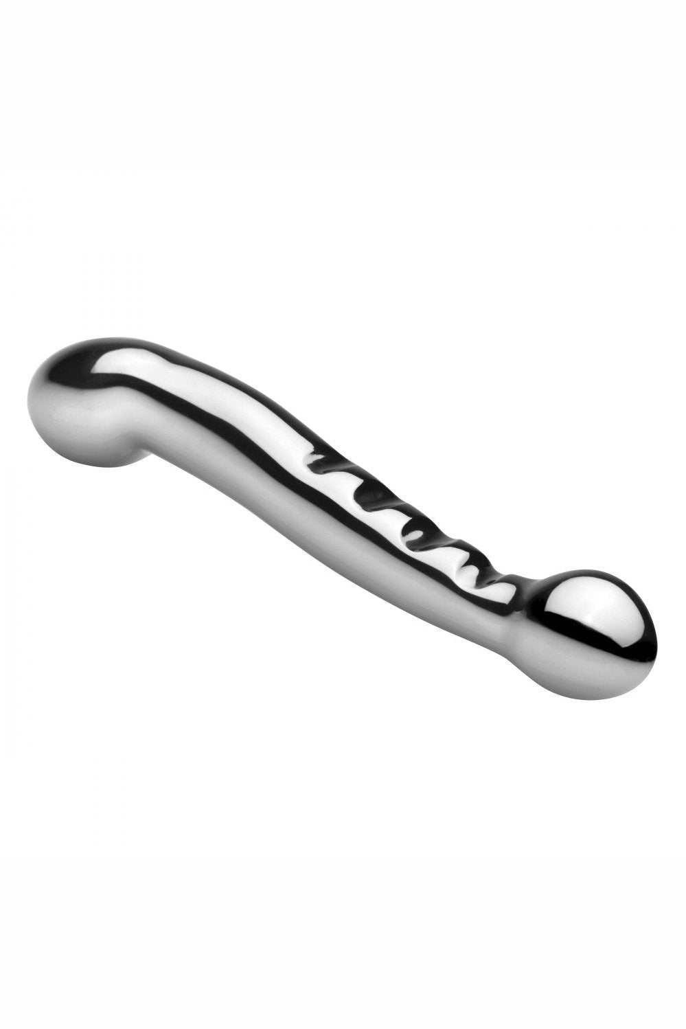 Steel Elegance Dual Ended Dildo Free Shipping