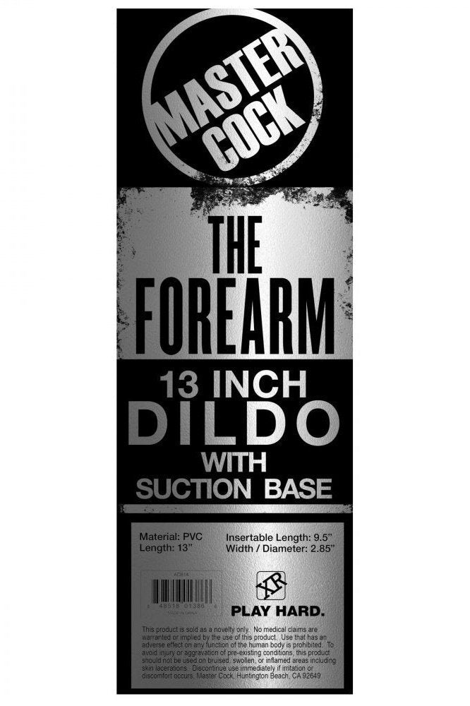 The Forearm 13 Inch Dildo with Suction Cup Free Shipping