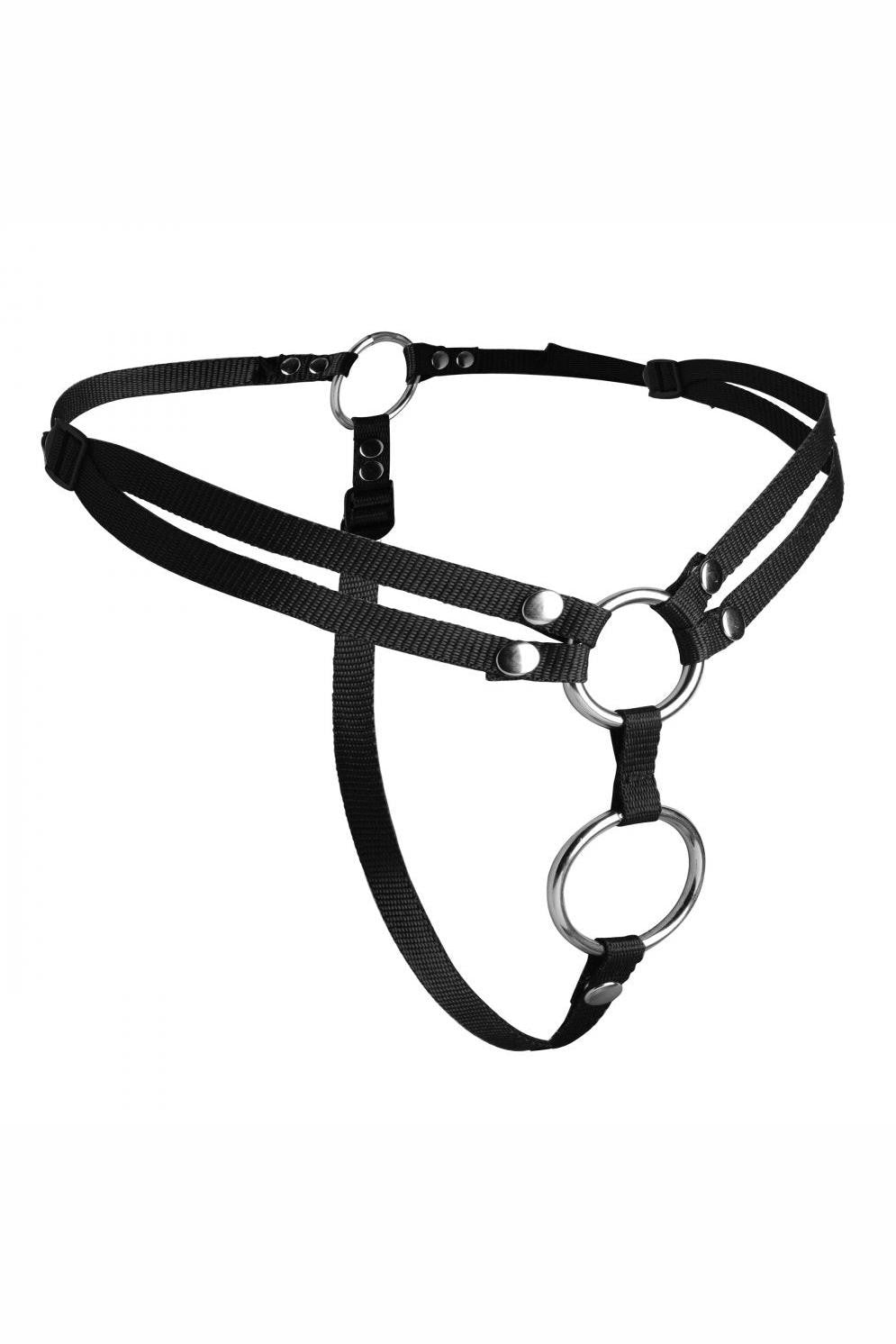 Unity Double Penetration Strap On Harness freeshipping - ToysZone.ca