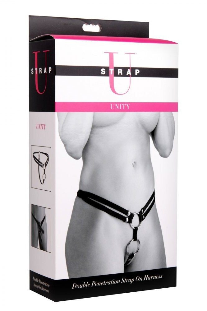 Unity Double Penetration Strap On Harness freeshipping - ToysZone.ca