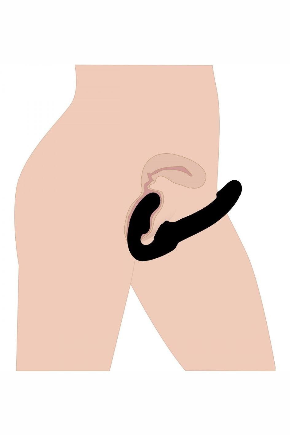 Revolver Strapless Strap On G-Spot Dildo free shipping - ToysZone.ca