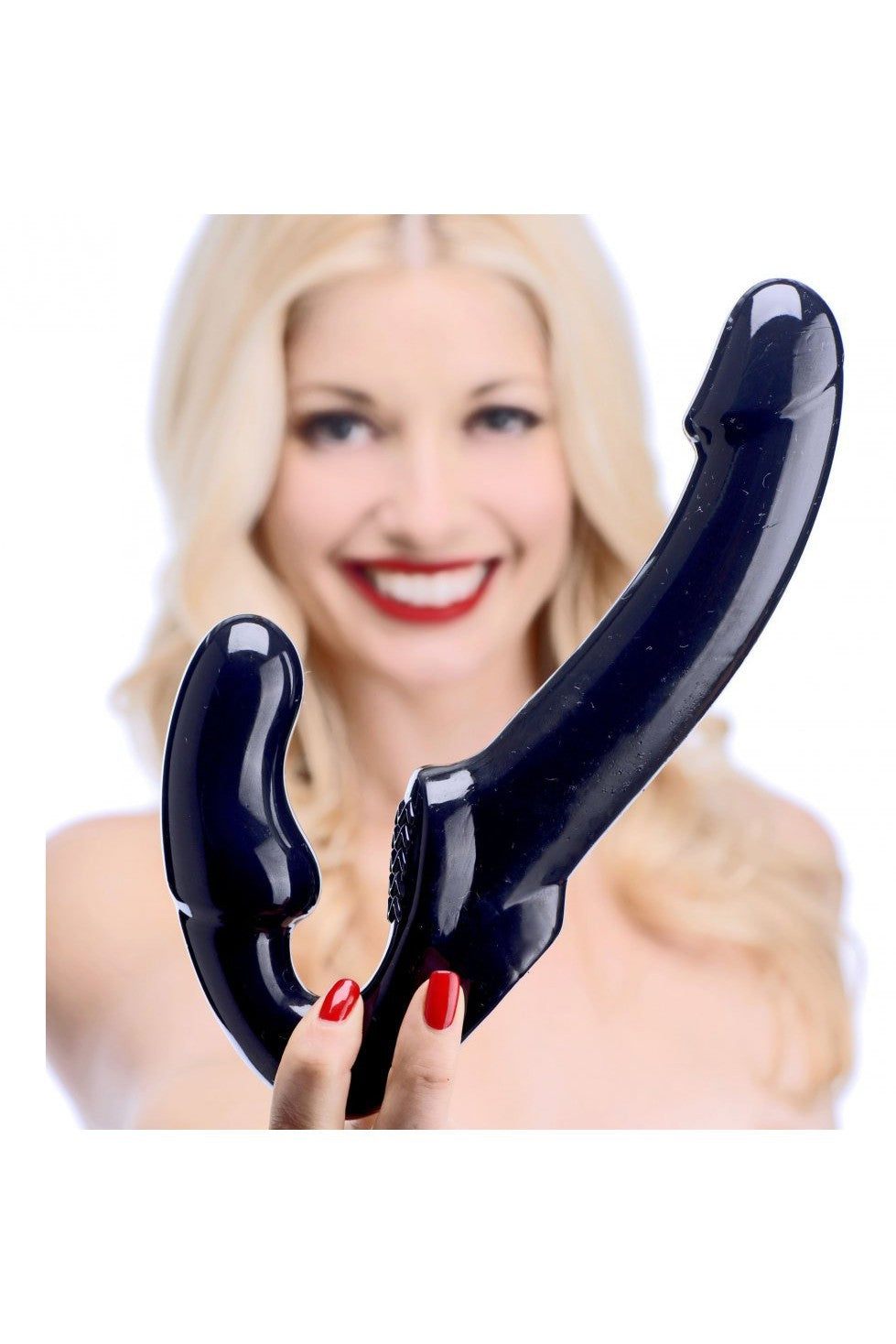 Revolver Strapless Strap On G-Spot Dildo free shipping - ToysZone.ca