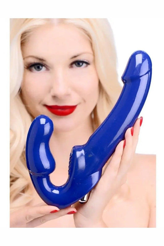 Revolver II Vibrating Strapless Strap On Dildo free shipping - ToysZone.ca