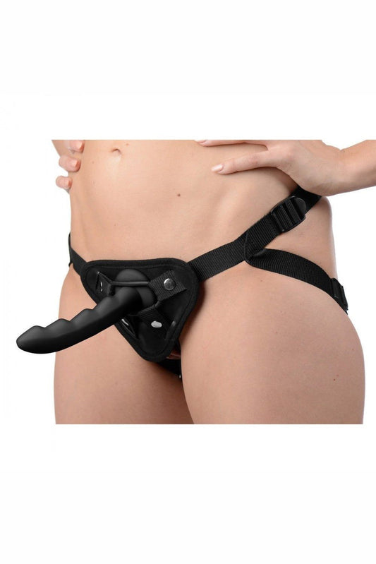 Sutra Strap On Kit with Silicone Dildo free shipping - ToysZone.ca