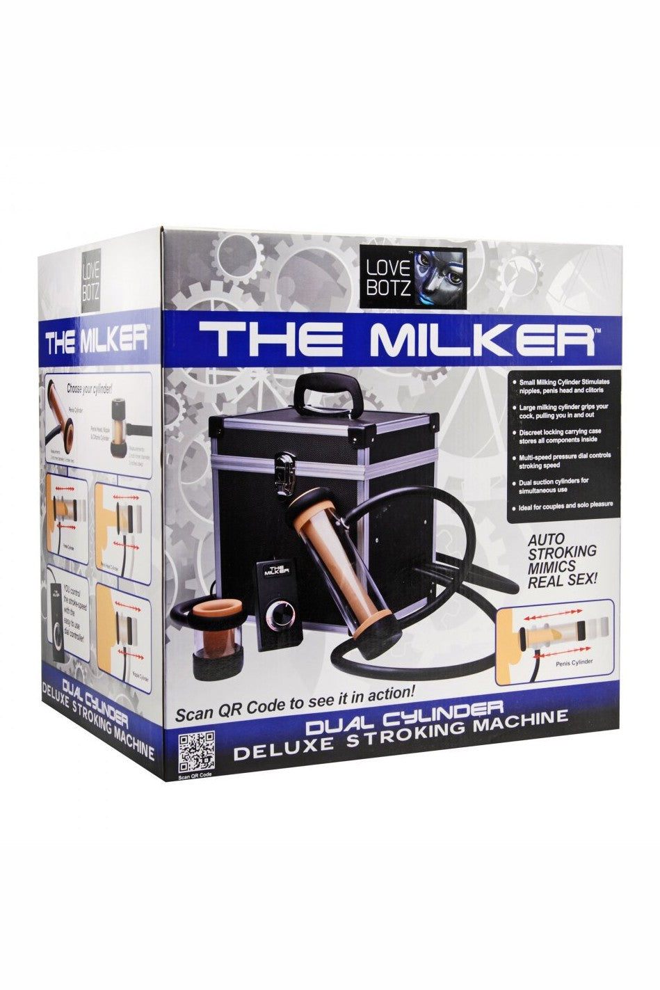 The Milker Automatic Deluxe Stroker Machine free shipping - ToysZone.ca