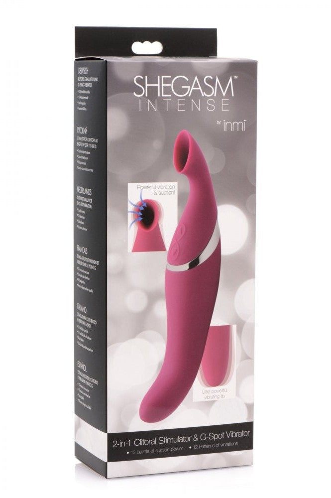 Shegasm Intense 2 in 1 Clit Stimulator free shipping - ToysZone.ca