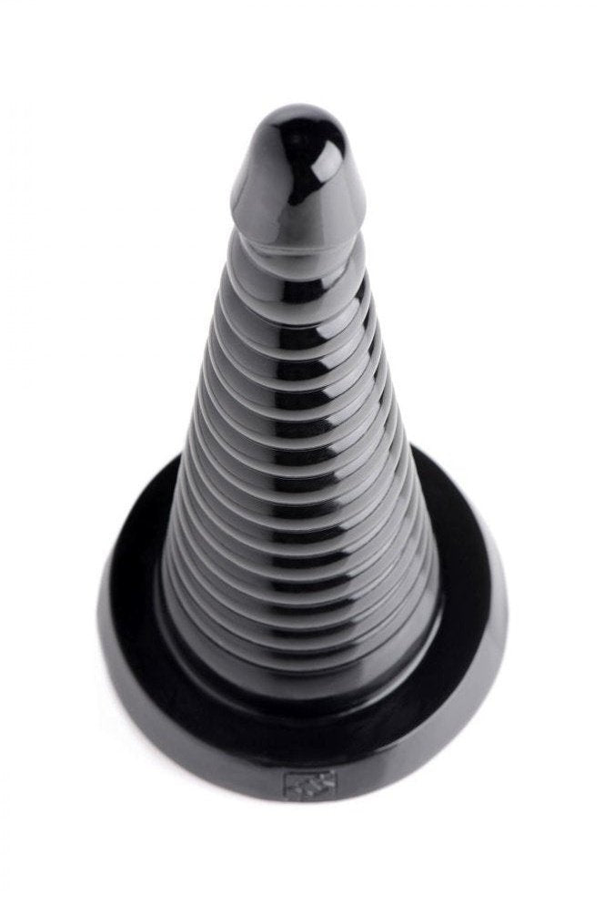 Giant Ribbed Anal Cone Free Shipping