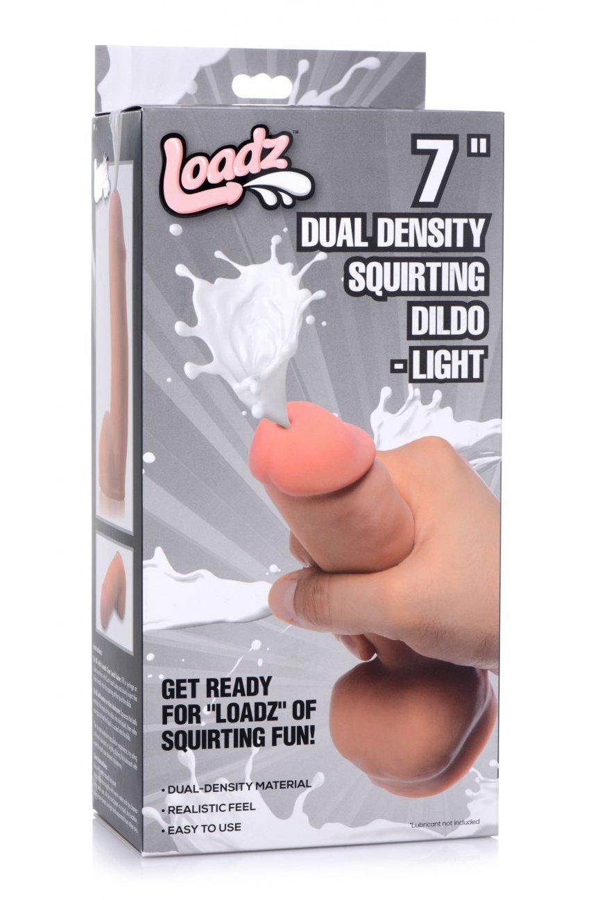 Dual Density Squirting Dildo - 7 Inch Free Shipping