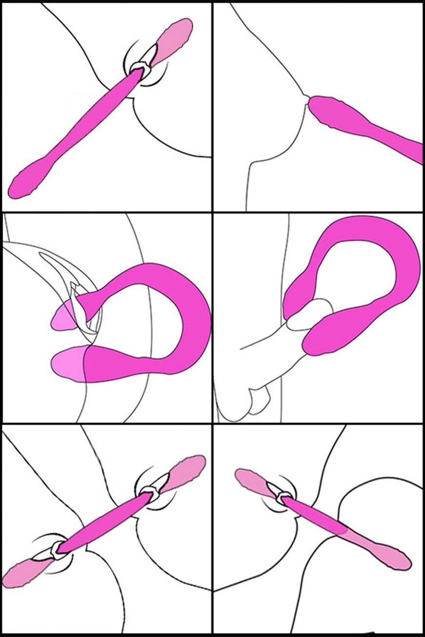 Double Thump 7x Rechargeable Silicone Double Dildo Free Shipping