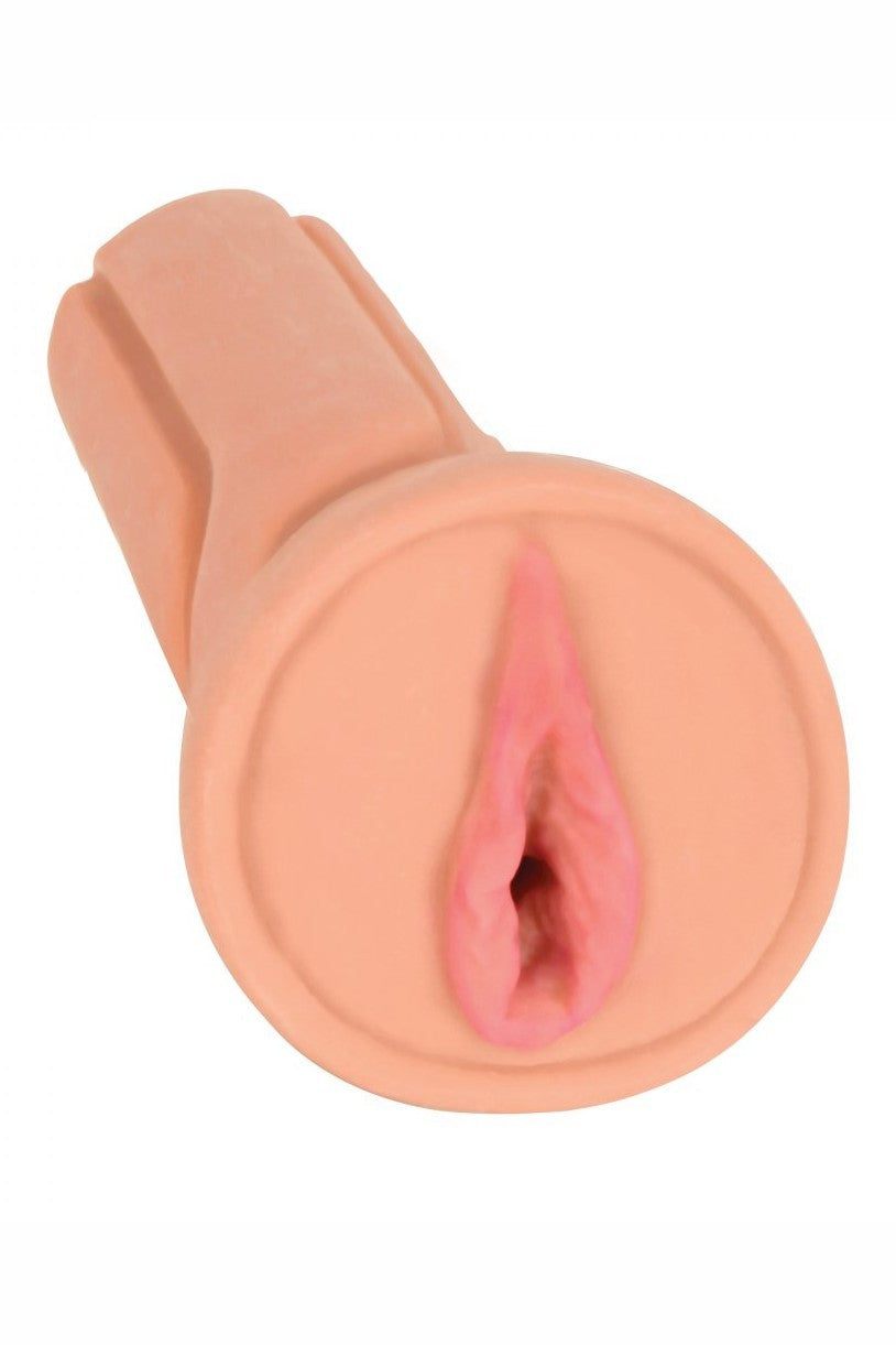 Mistress Amanda BioSkin Vibrating Pussy Stroker- Flesh free shipping - ToysZone.ca