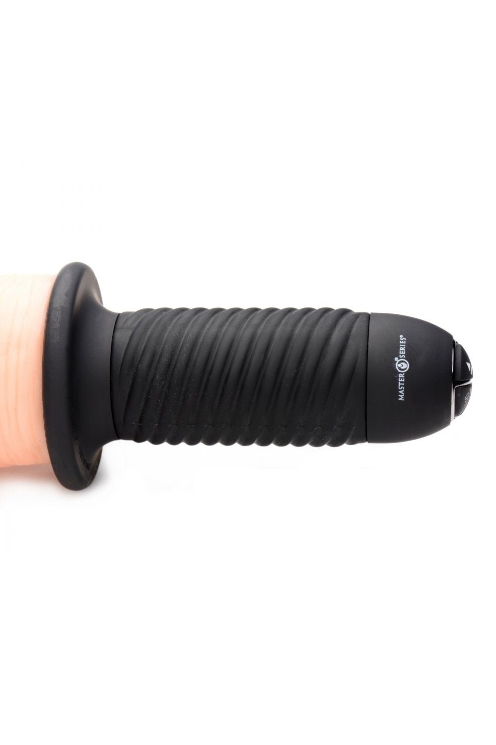 Onslaught 13 Mode XXL Vibrating Giant Dildo Thruster - Flesh Free Shipping