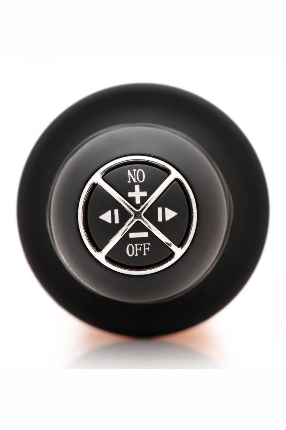 The Curved Dicktator 13 Mode Vibrating Giant Dildo Thruster - Flesh Free Shipping