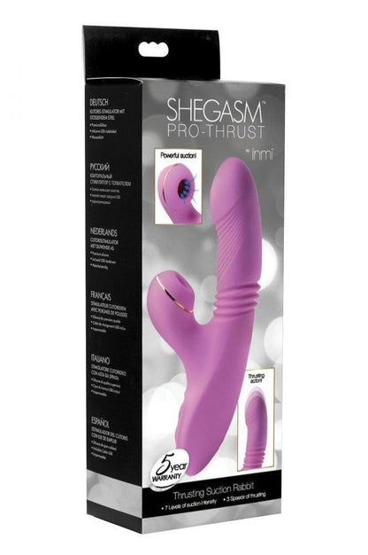 Shegasm Thrusting Suction Rabbit free shipping - ToysZone.ca