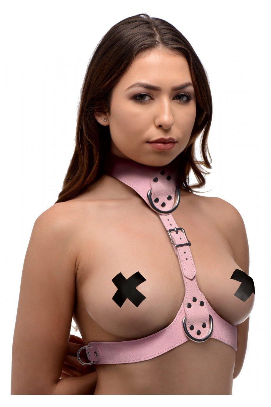Miss Behaved Pink Chest Harness Free Shipping