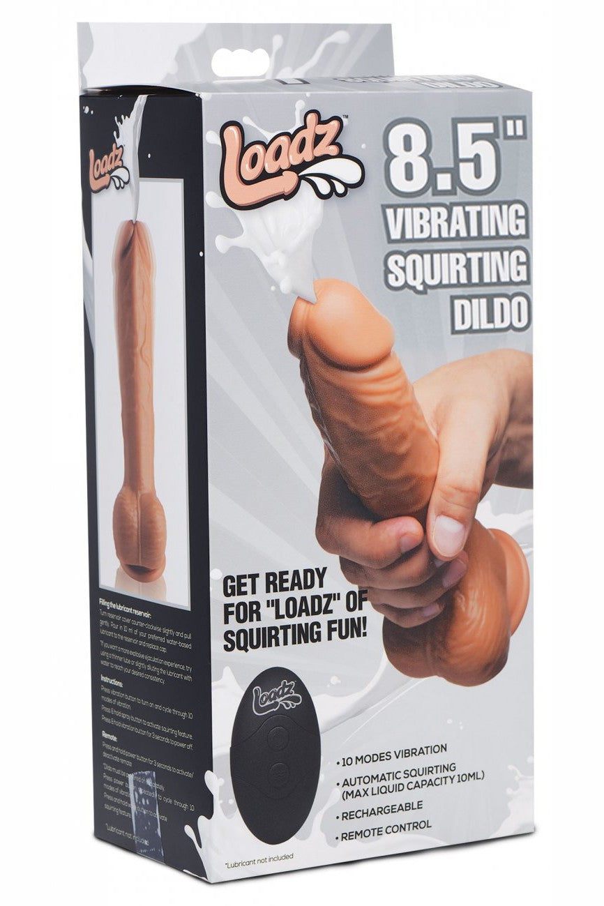 8.5 Inch Vibrating Squirting Dildo with Remote Control - Medium freeshipping - ToysZone.ca