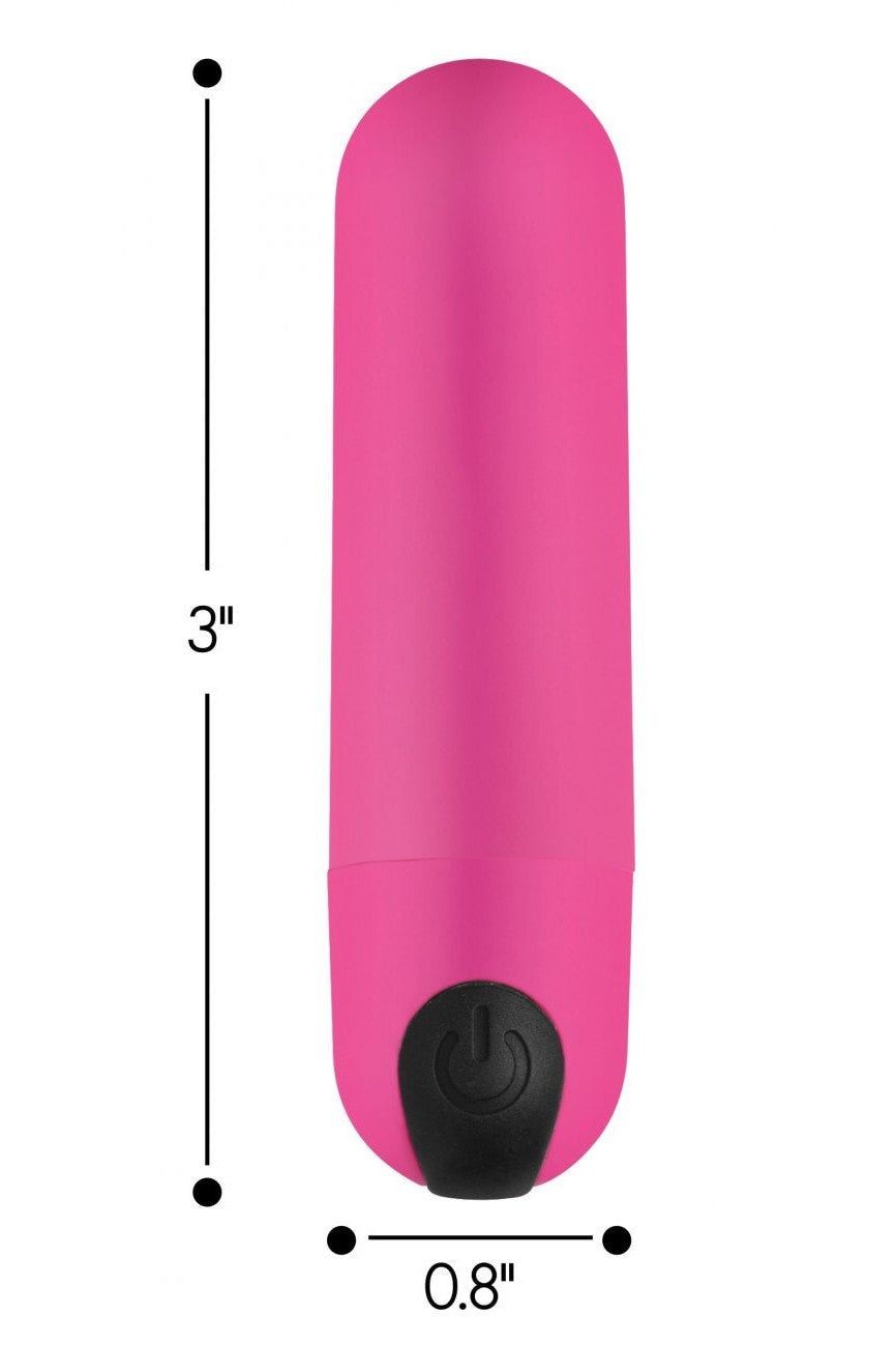 Vibrating Bullet with Remote Control - Pink freeshipping - ToysZone.ca