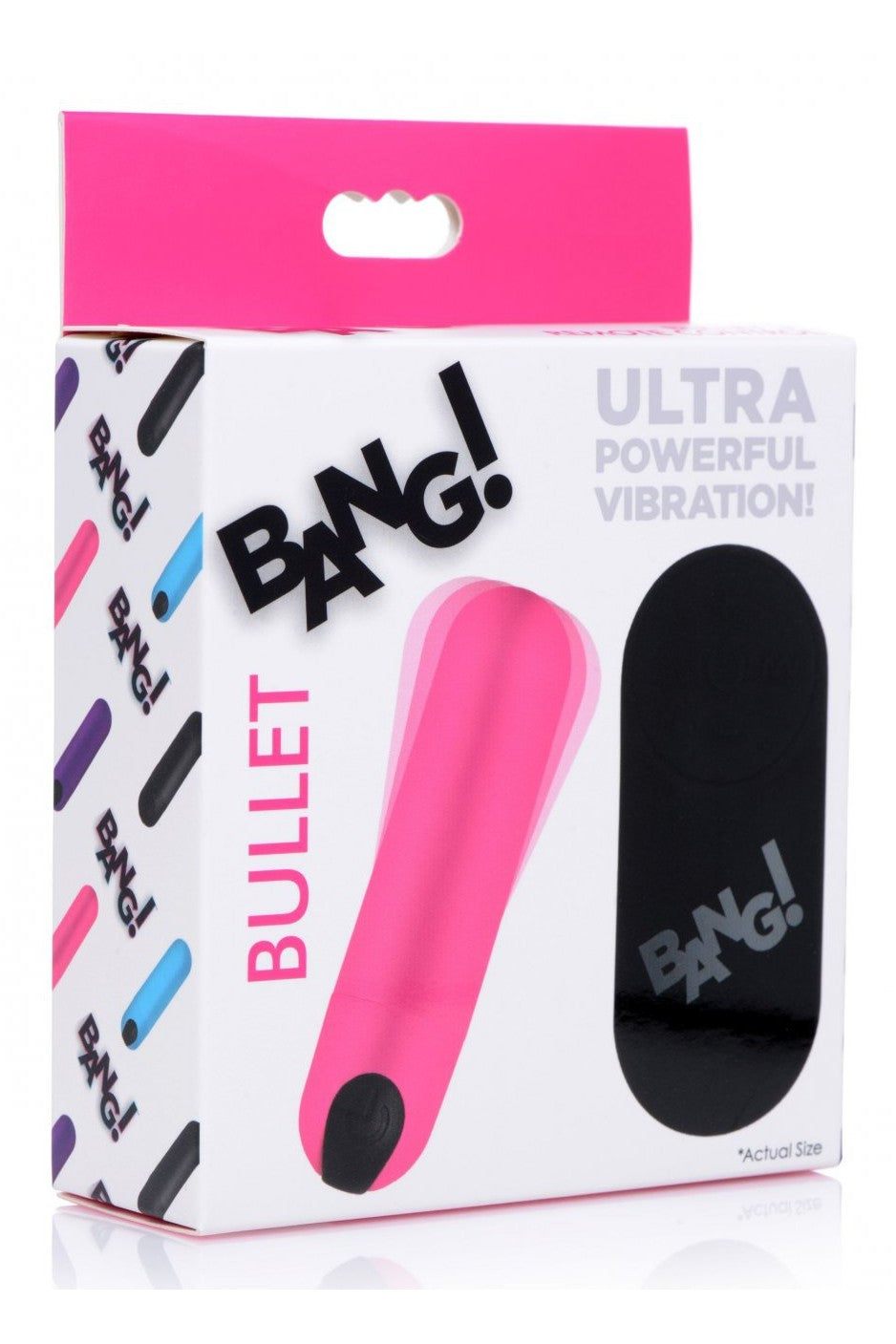 Vibrating Bullet with Remote Control - Pink freeshipping - ToysZone.ca