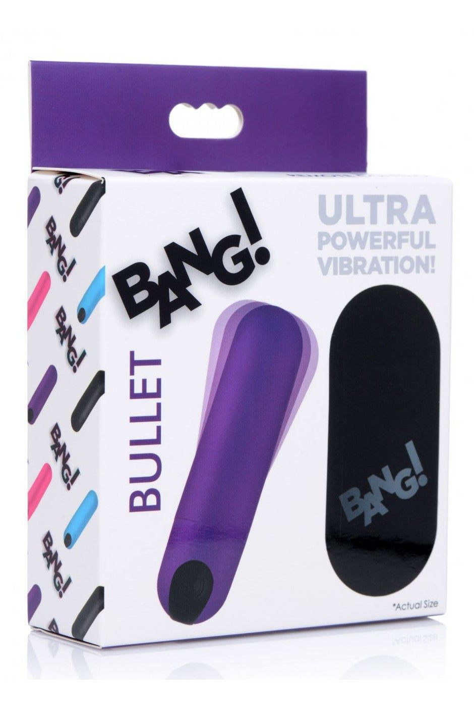 Vibrating Bullet with Remote Control - Purple freeshipping - ToysZone.ca