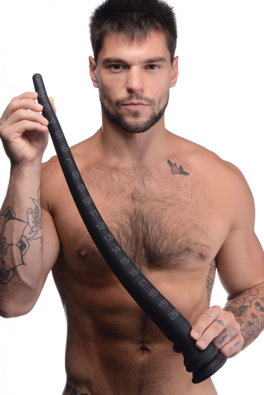 Silicone Tapered Anal Hose - 22 Inch Free Shipping