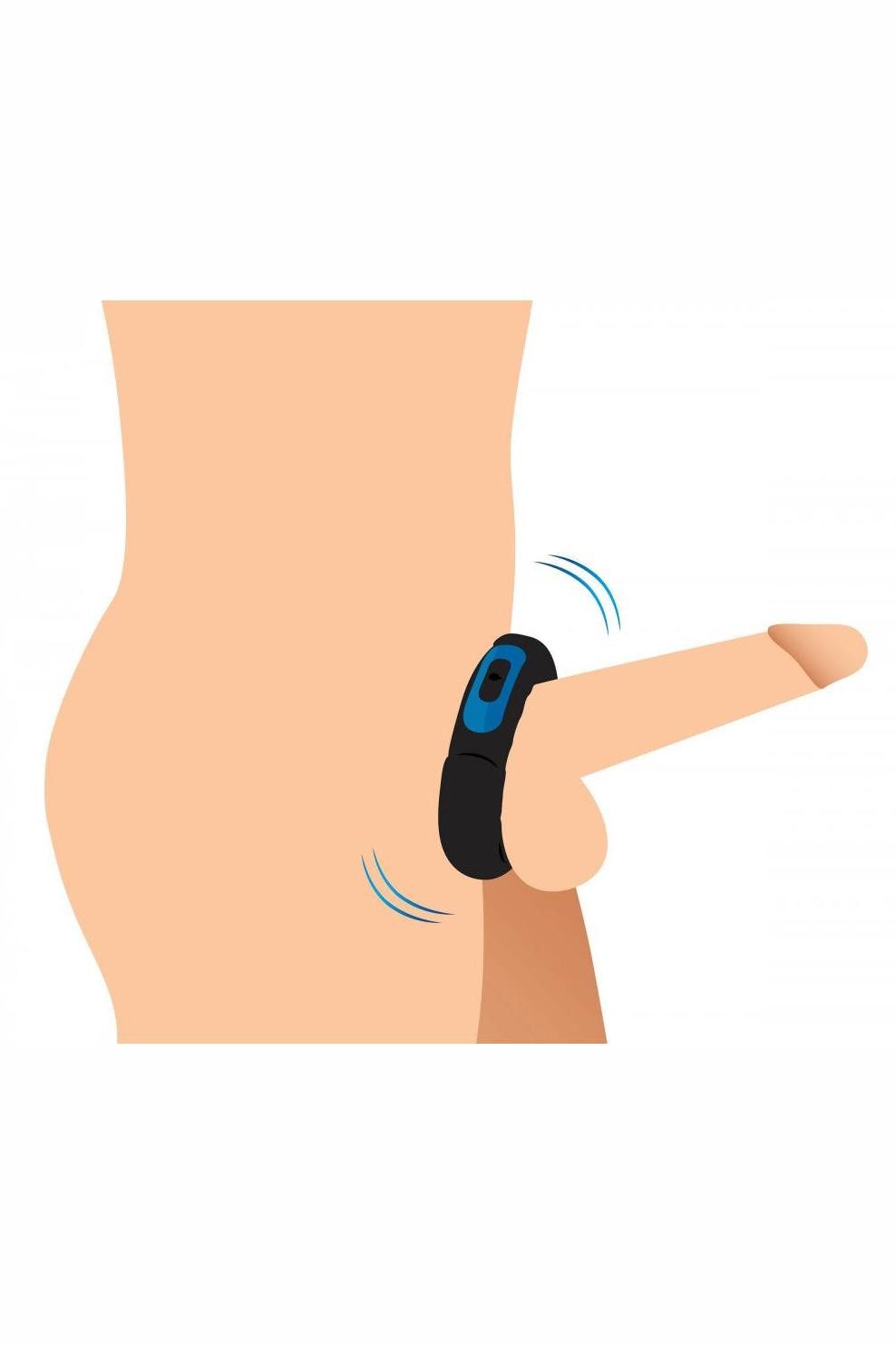 Remote Control 7X Silicone Cock Ring free shipping - ToysZone.ca